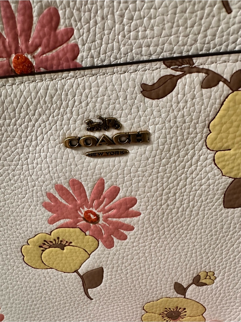 COACH Kitt Messenger Cross body Floral Printed. EUC - Picture 3 of 14